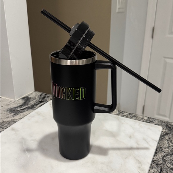 Wicked 40.6 Oz Travel Mug / Tumbler with Straw - Picture 6 of 10